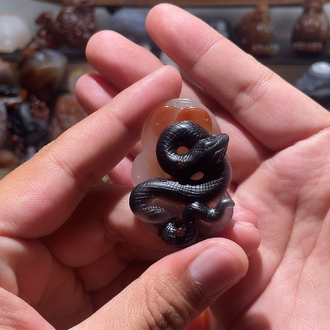 玛瑙/玉髓颈饰未镶嵌*️****