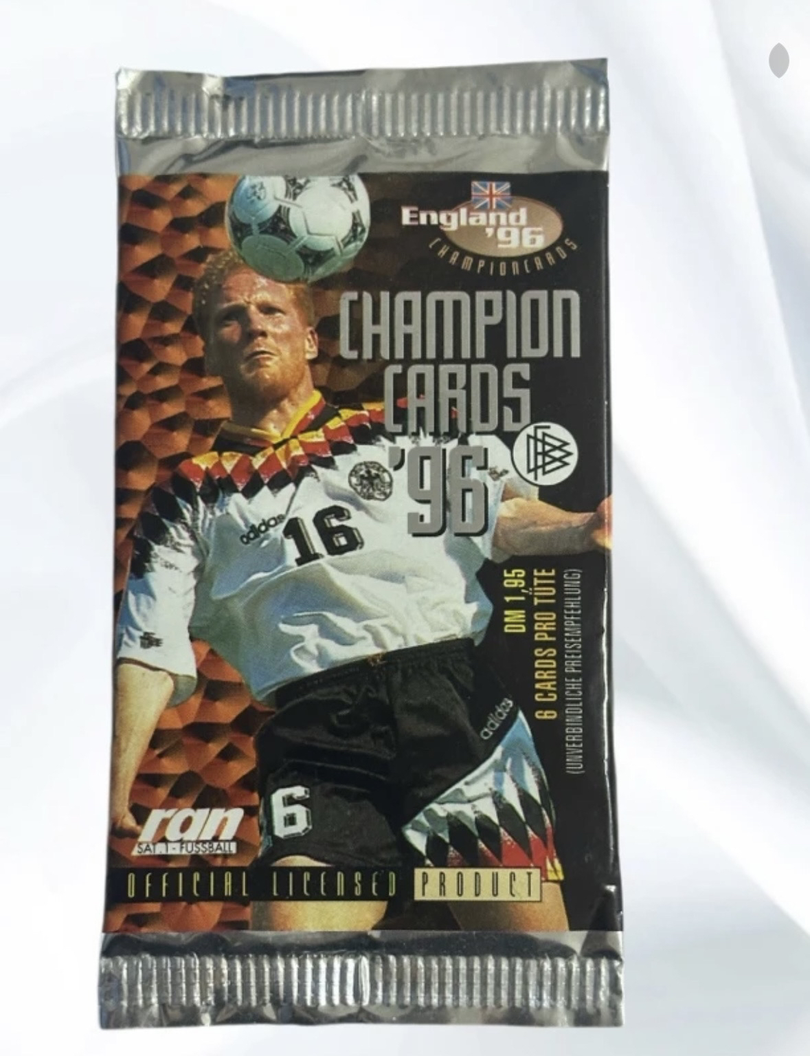 【拆盒】PANINI 1996德国队卡 克林斯曼马特乌斯卡恩萨默尔顺丰包邮