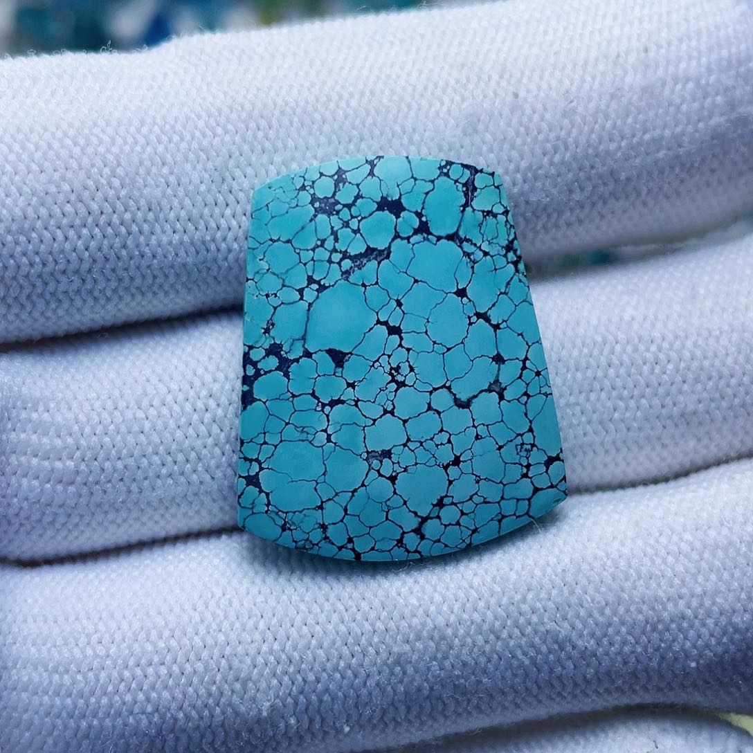 绿松石未镶嵌无事牌