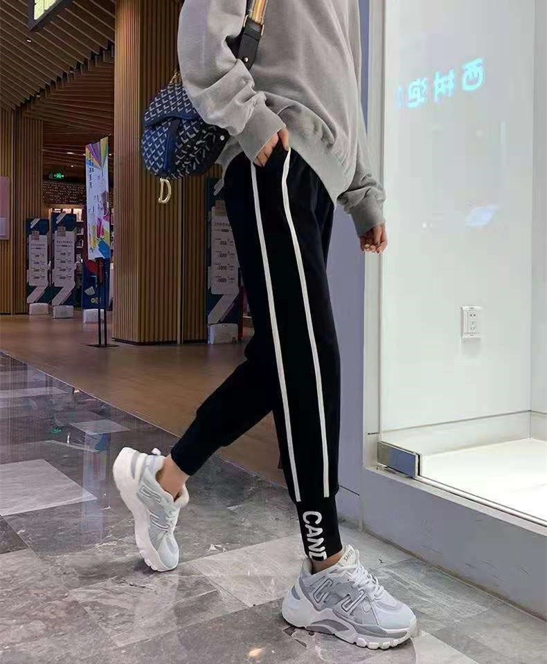 孕妇 春秋棉质休闲运动裤