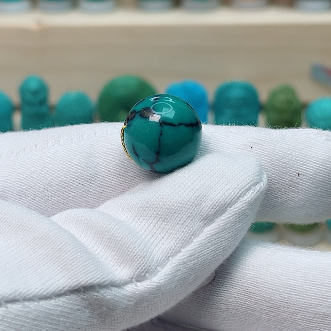 绿松石珠宝未镶嵌北****王