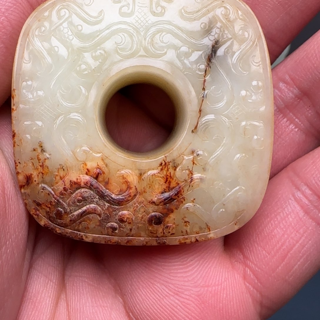 和田玉颈饰未镶嵌九*