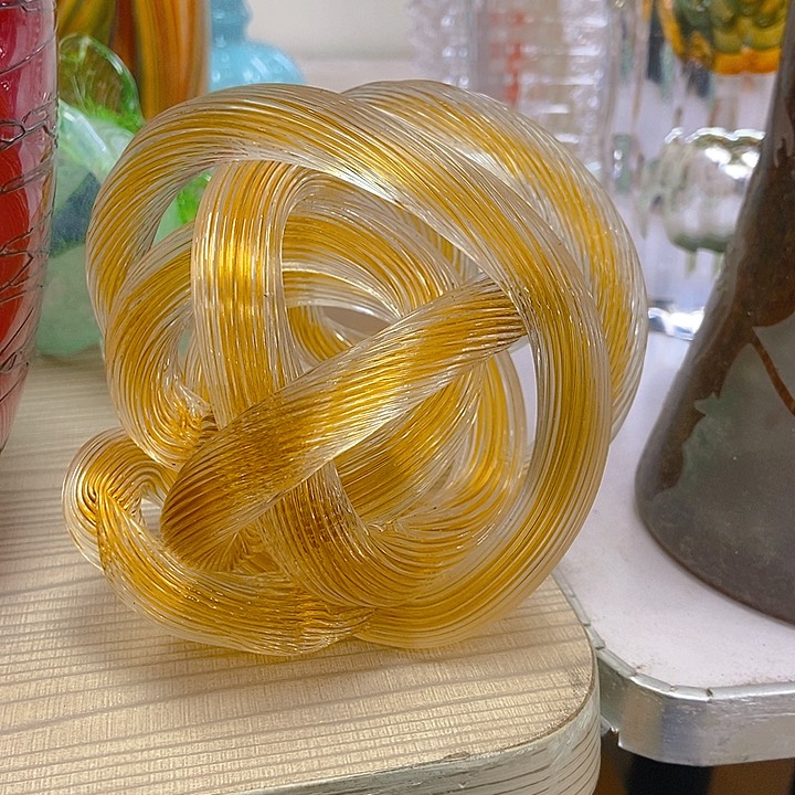 琉璃琉璃花瓶高12口12