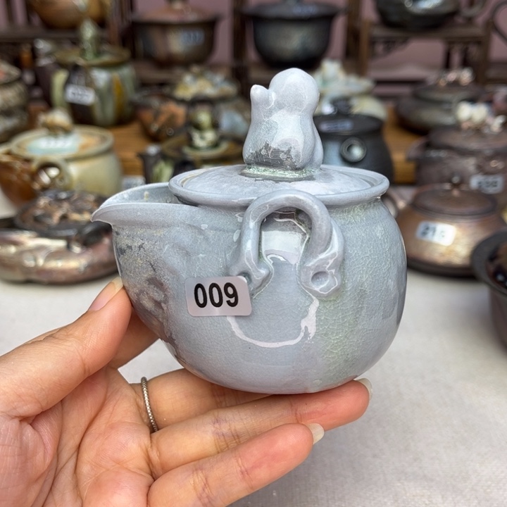 壶裸柴烧陶瓷茶具