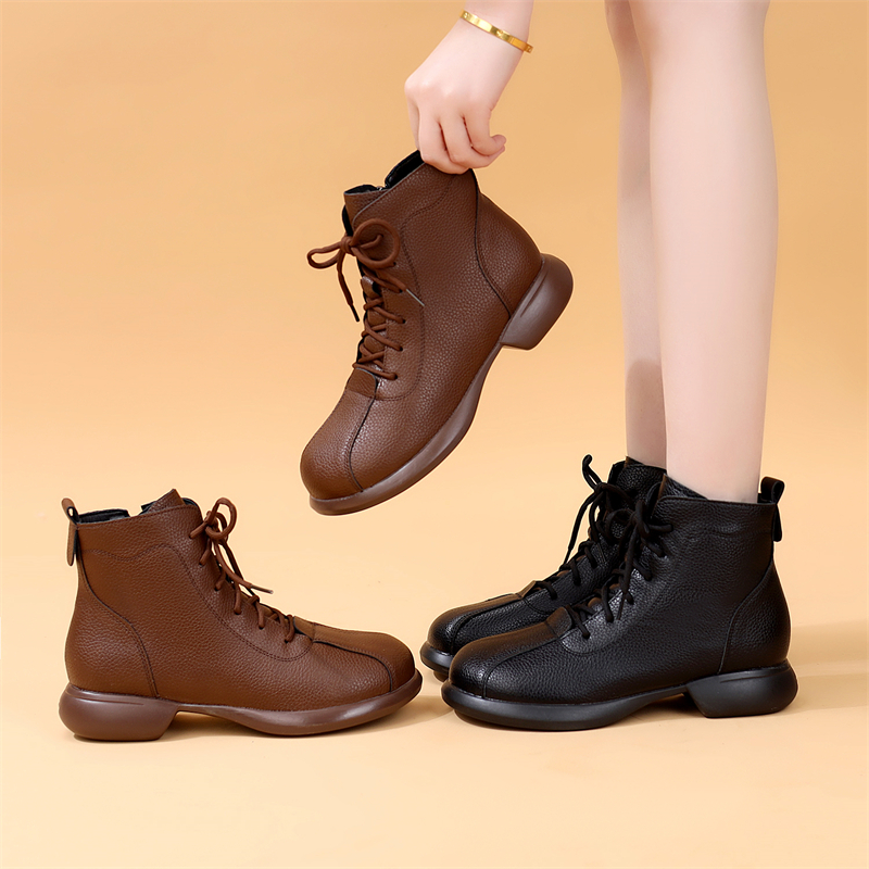 D2歌奢霏时尚复古短靴2829