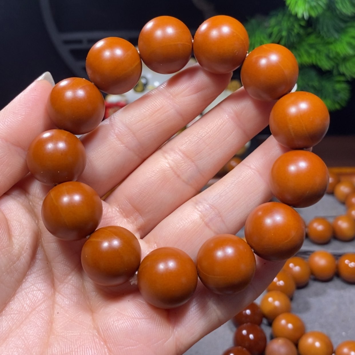 【闪购商品】吊坠橄榄核盘*1.76+广西铁核全品小孔