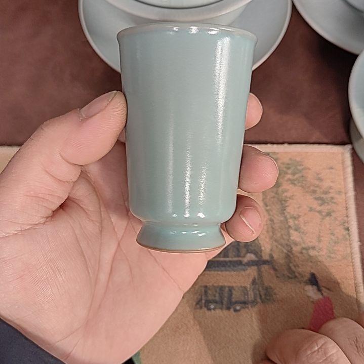 杯子天青釉 闻香单杯