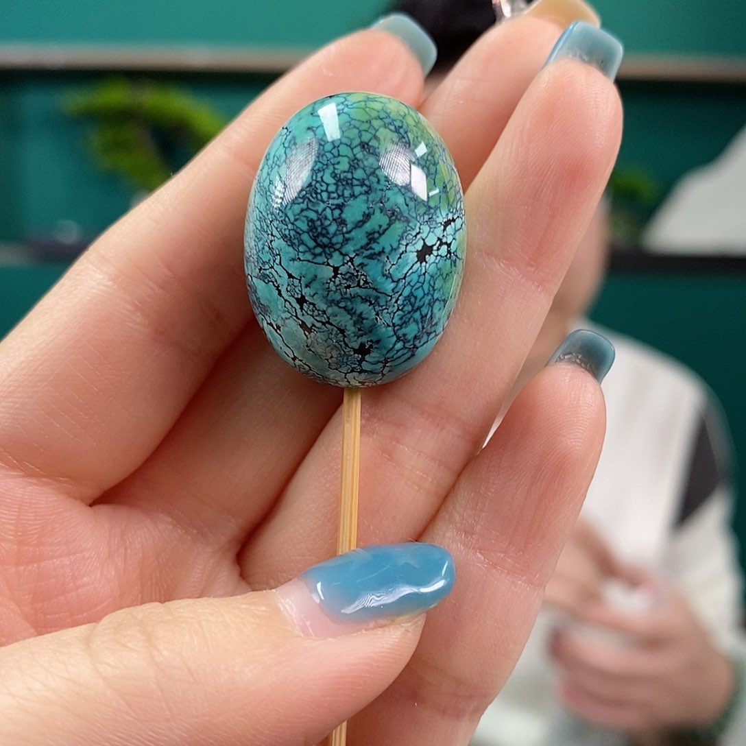 绿松石珠宝奇石未镶嵌