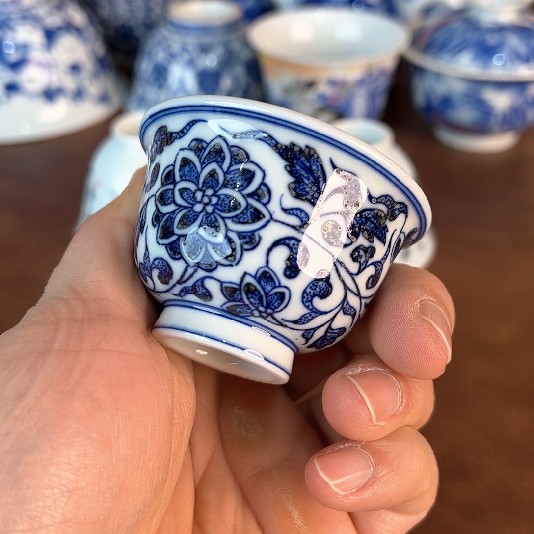 杯景德镇全手工手绘陶瓷