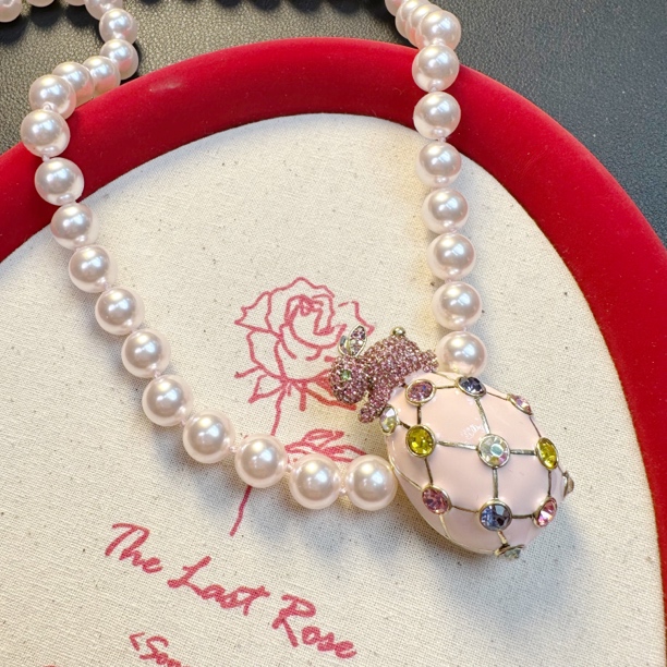 铜合金锆石项链 重工（精工系列）十二生肖项链