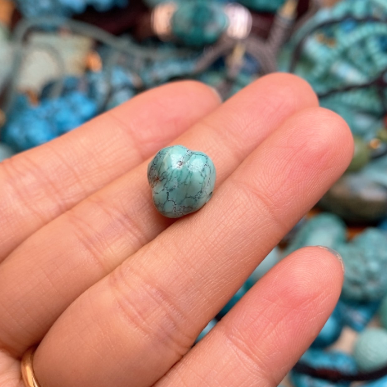 【闪购商品】绿松石珠宝半成品未镶嵌