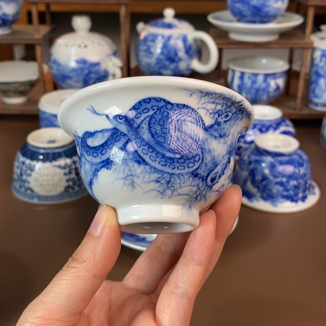 景德镇陶瓷手工手绘