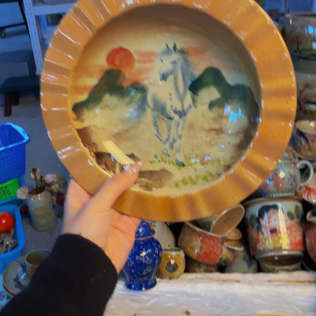 瓷片景德镇陶瓷手工手绘