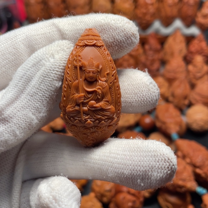 【闪购商品】橄榄核手串/手链生***。婆娑三圣