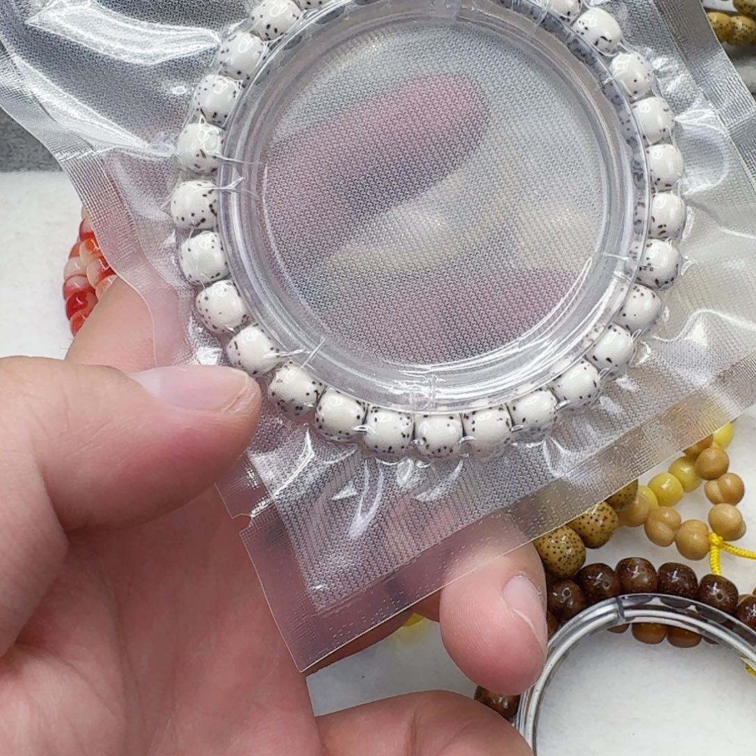 星月菩提手串9傲世半臂星月菩提河豚8×7单圈