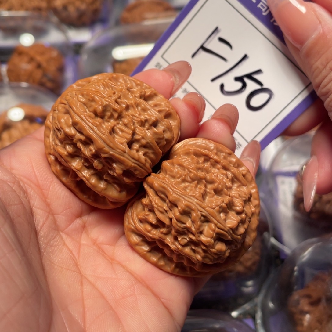 把件文玩核桃150号白狮子40