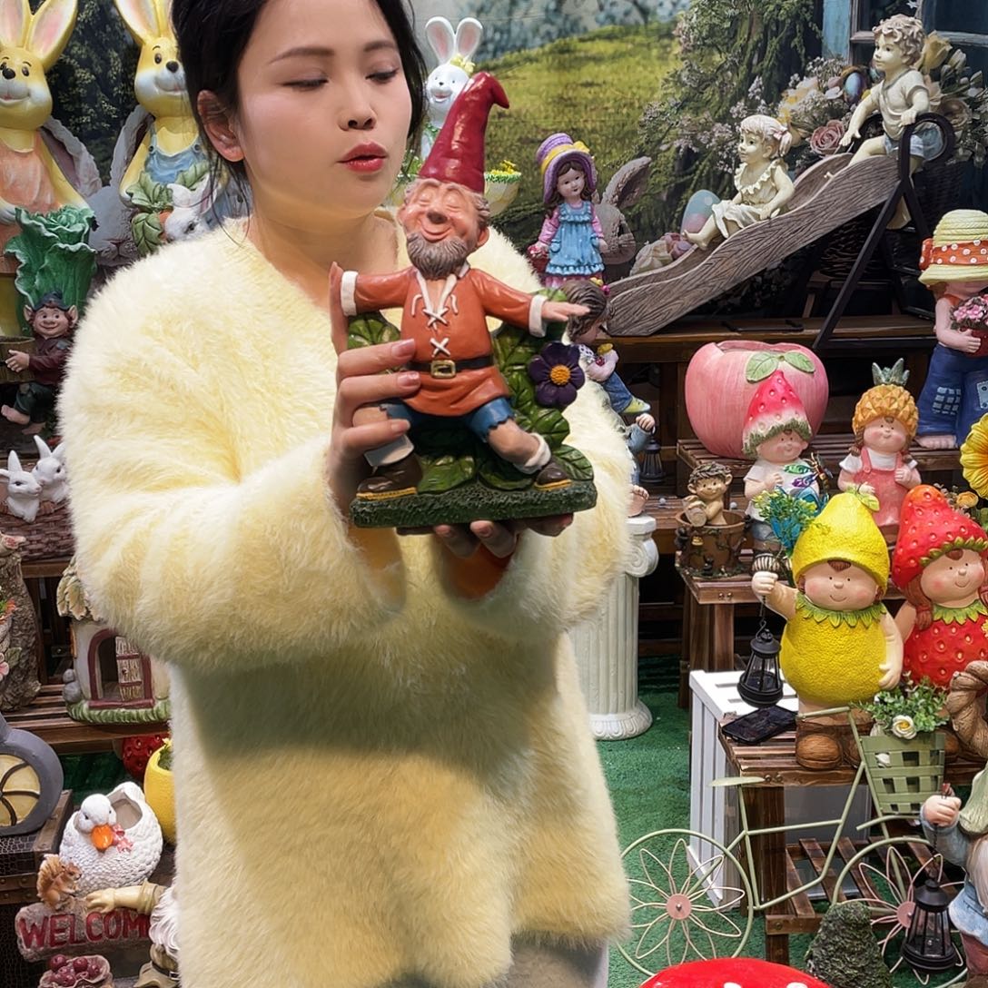 摆件花园摆件红红火火