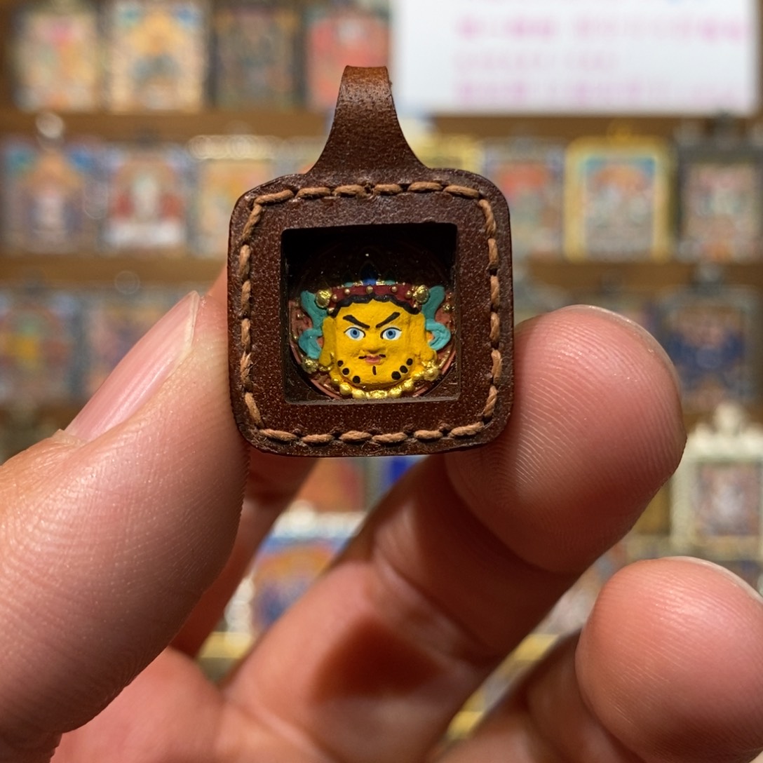 吊坠开播特惠擦擦黄财唐卡