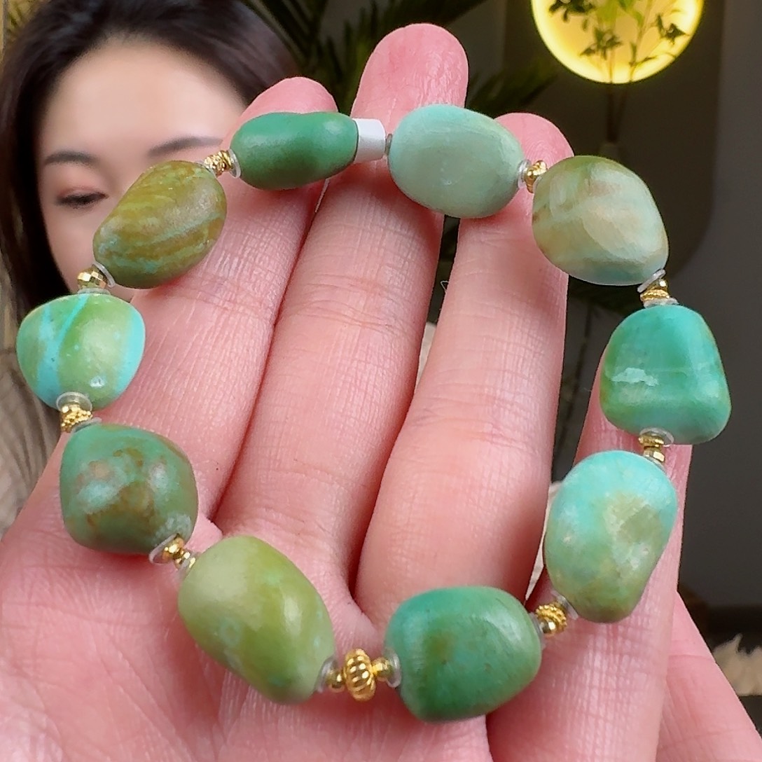 绿松石珠宝奇石未镶嵌