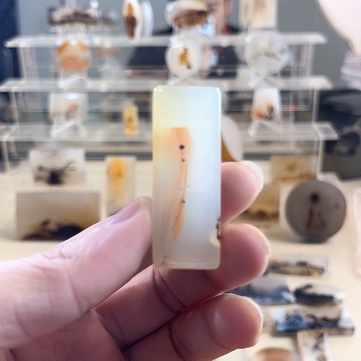 玛瑙/玉髓未镶嵌吊坠(不含链)