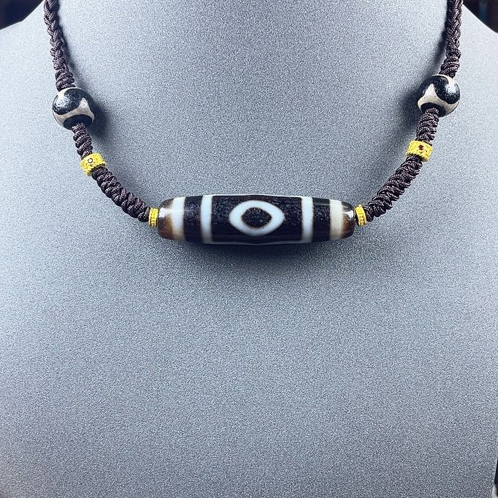 玛瑙/玉髓颈饰合金