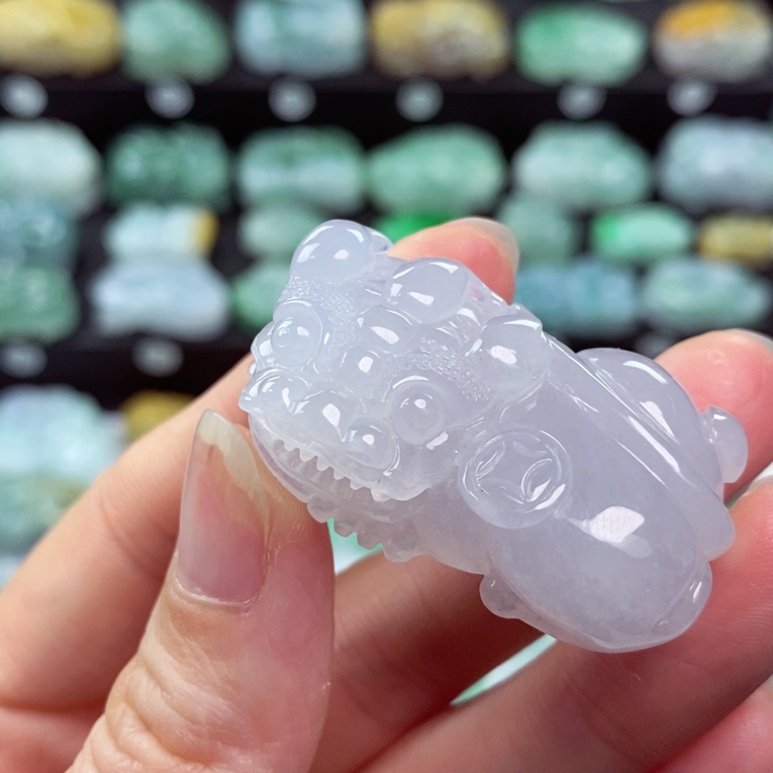 翡翠颈饰未镶嵌天然