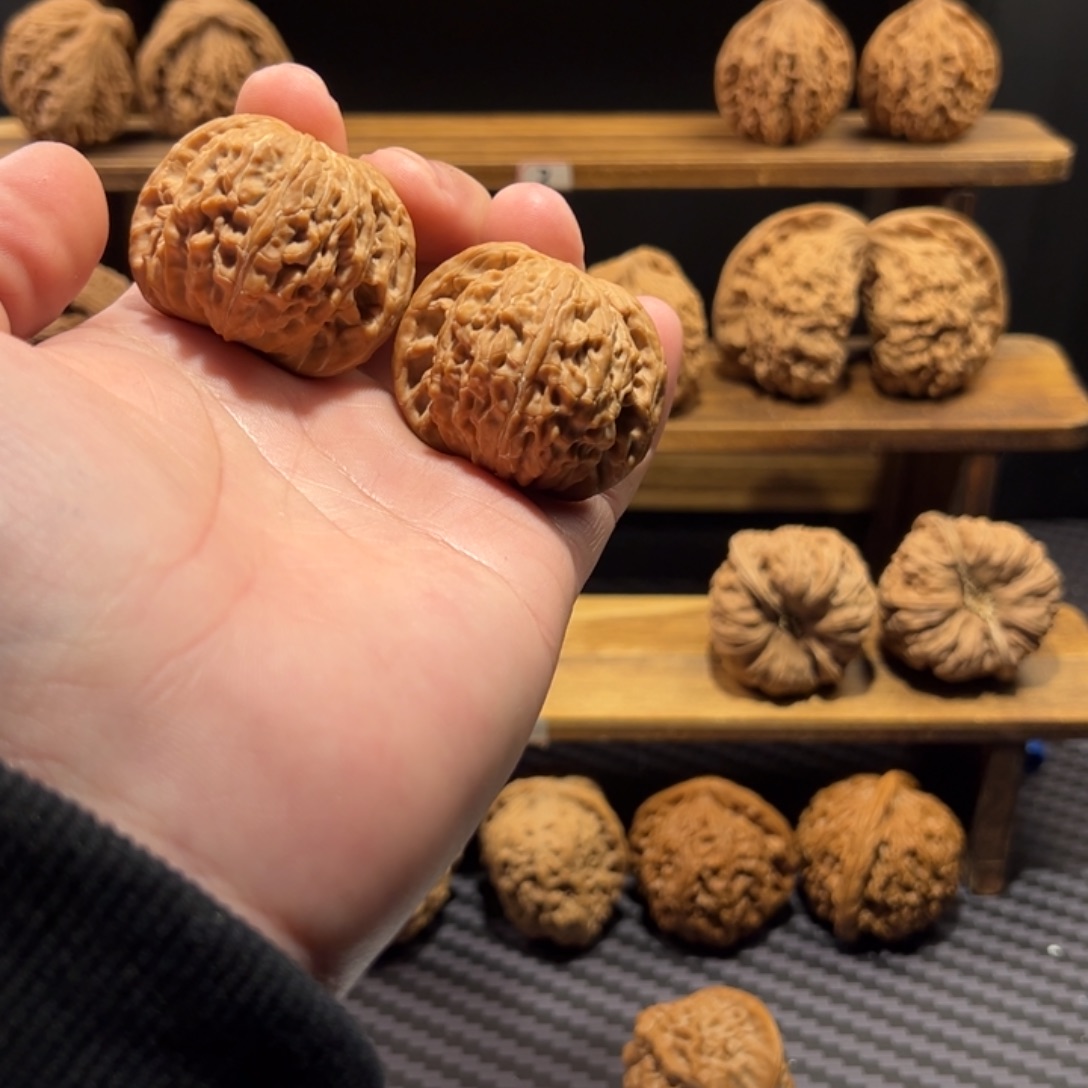 核桃把件n****k磨盘磨盘