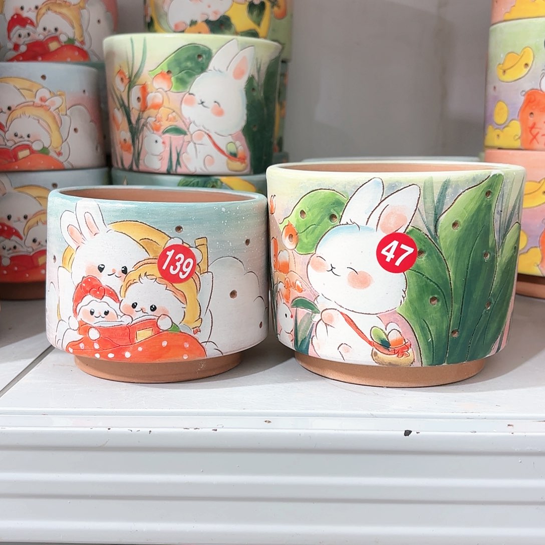紫砂花盆Y***汪手工花盆默认微瑕微瑕