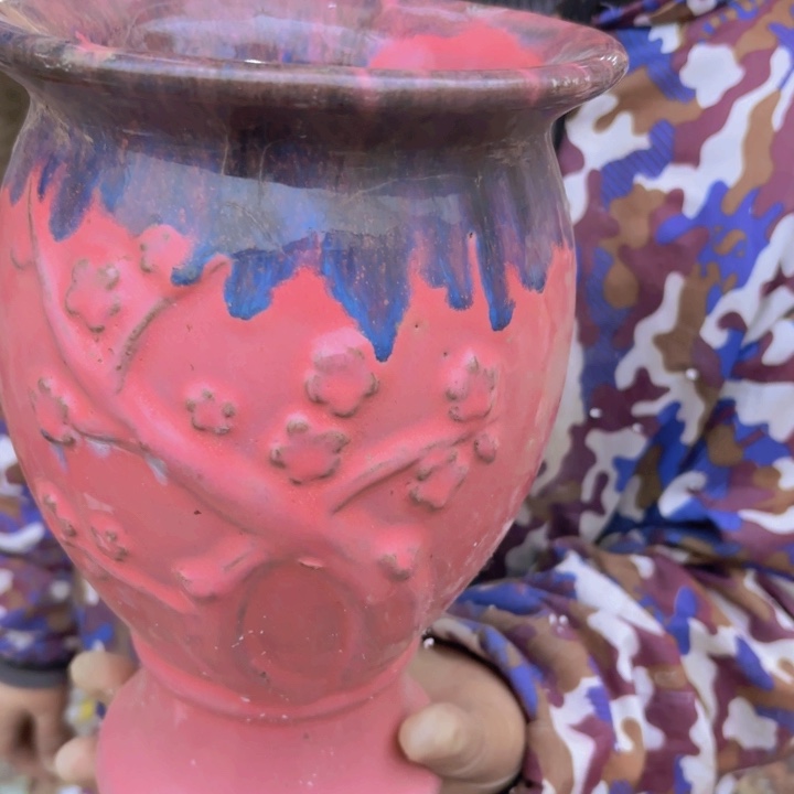 花盆粗陶紫砂透气 口径 高度