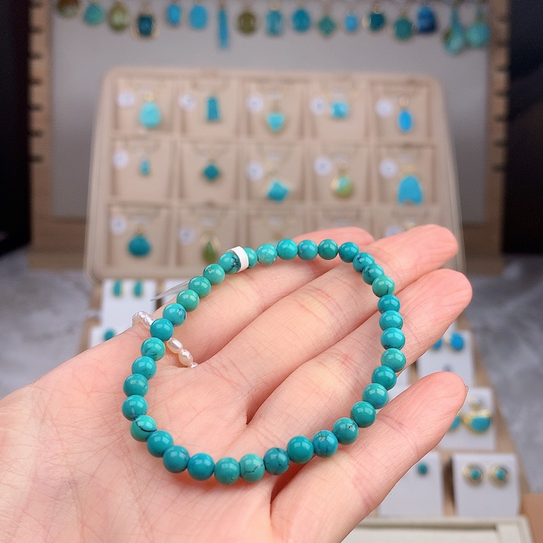 绿松石手链未镶嵌