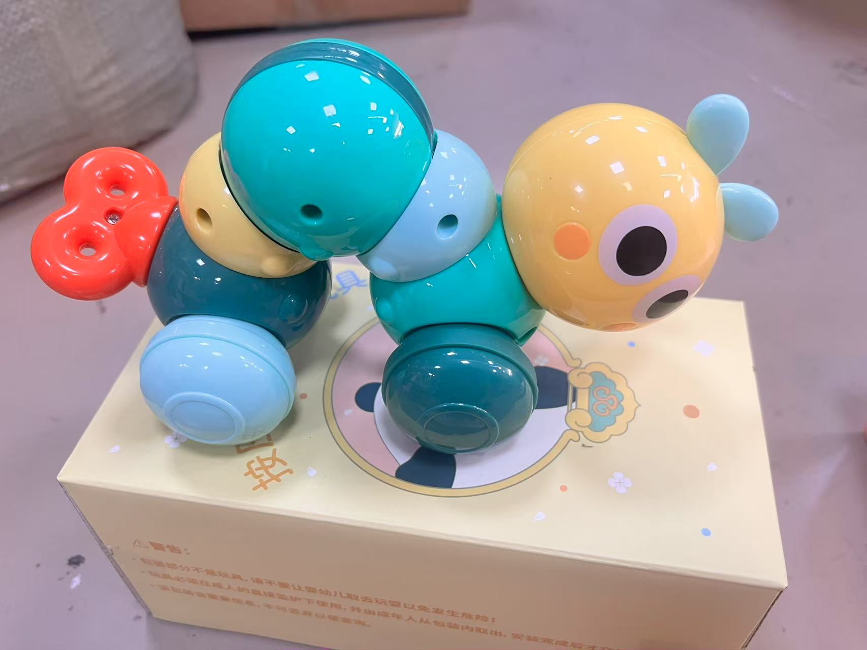 直播专属母婴用品-按压毛毛虫