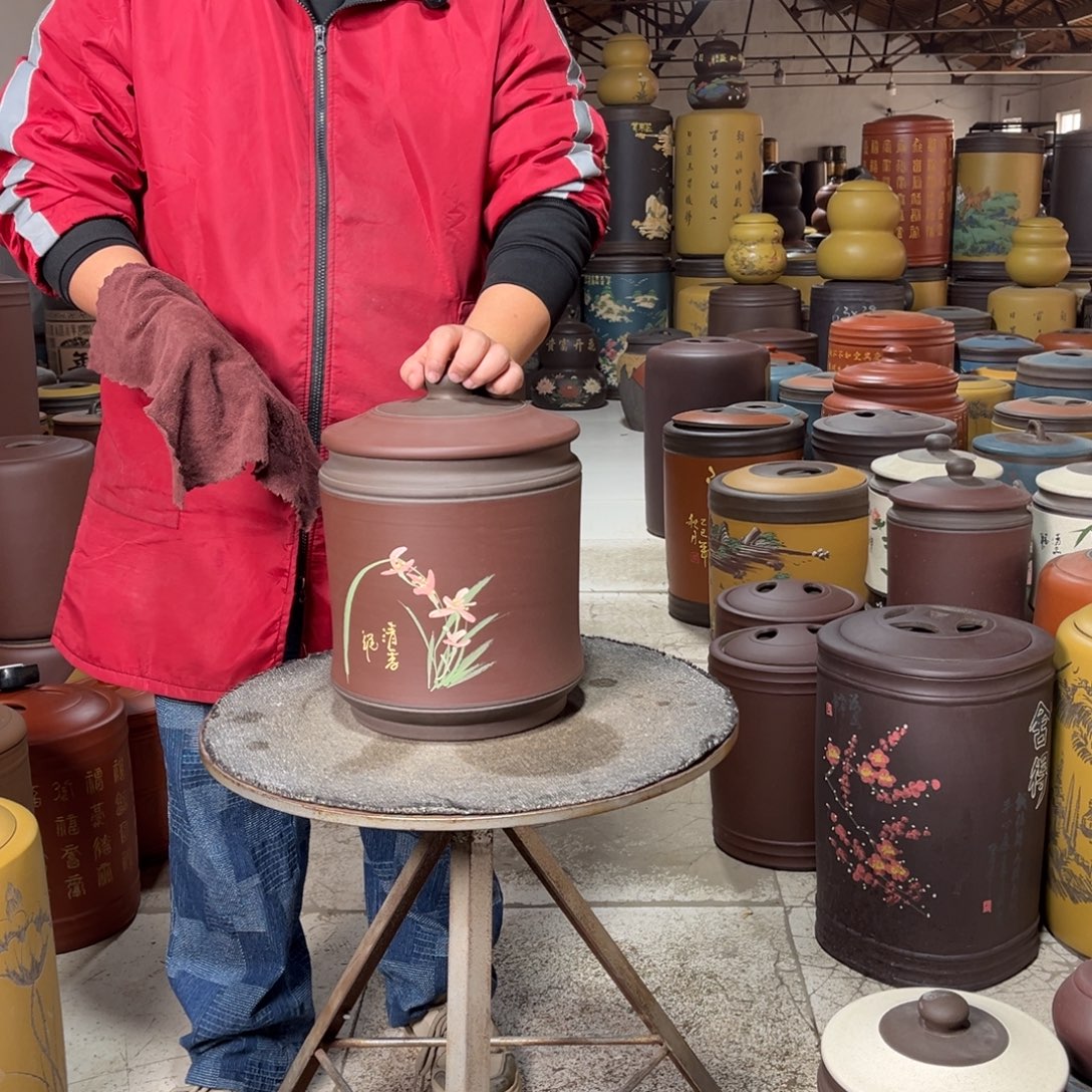 茶叶罐紫砂茶叶罐