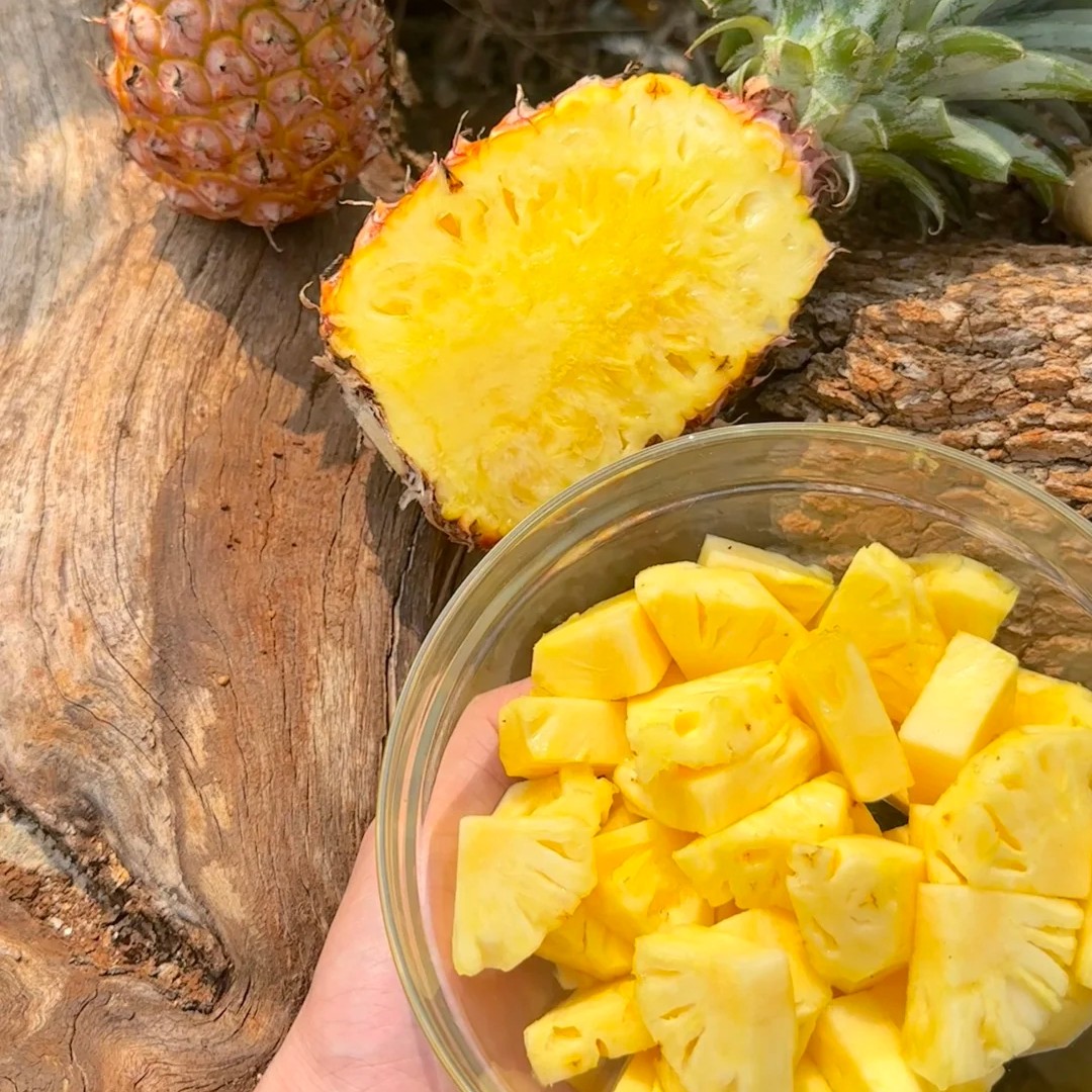 今日必拍 海南小菠萝2个g