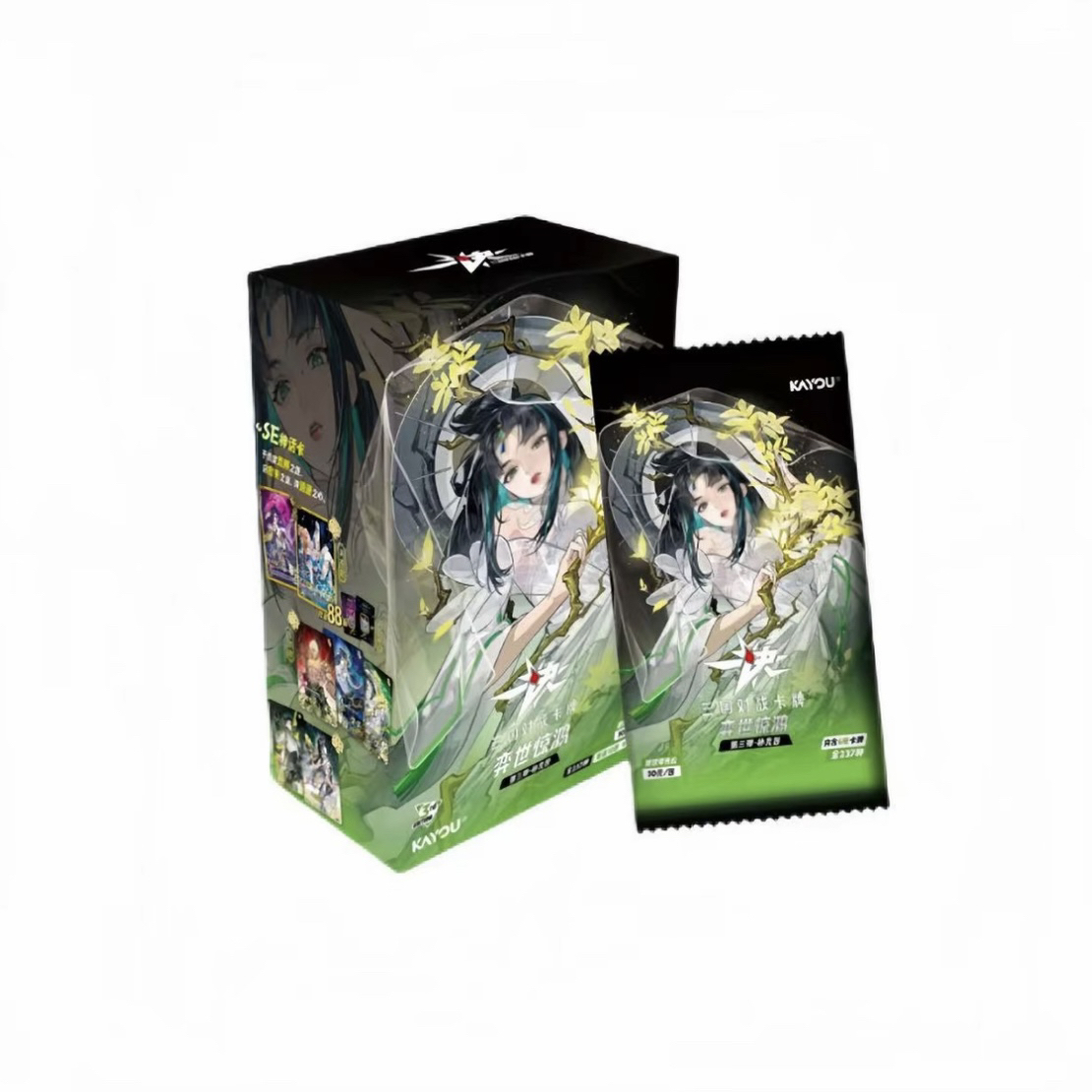【大胃王/狂风】卡游三国一决对战TCG第三弹《弈世惊鸿》