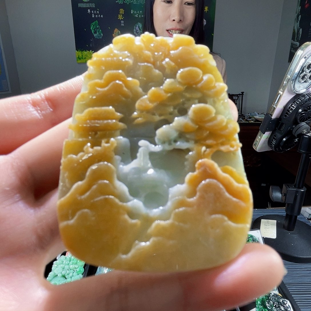 颈饰未镶嵌翡翠翡翠