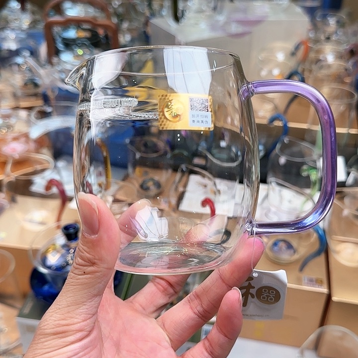 禾器澄然月牙款浅紫色