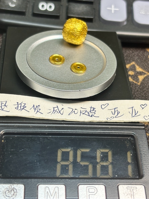 足金999黄金配饰