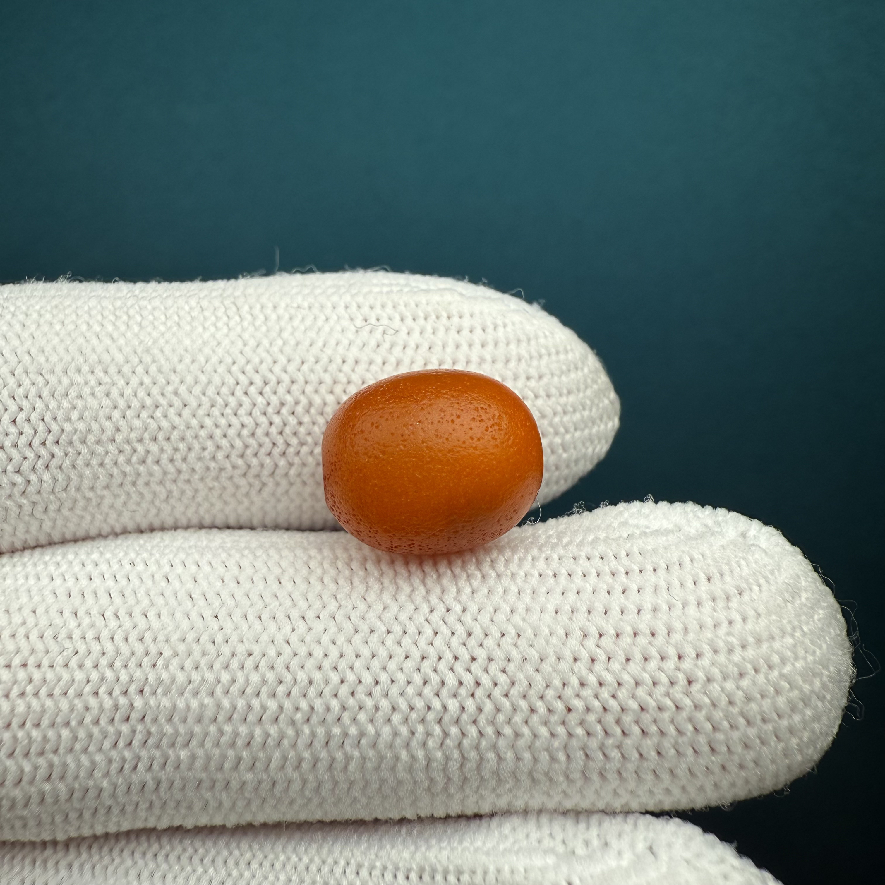 A8697天然原矿蜜蜡老蜡 枣珠11*12.7mm 支持复检 假一罚十