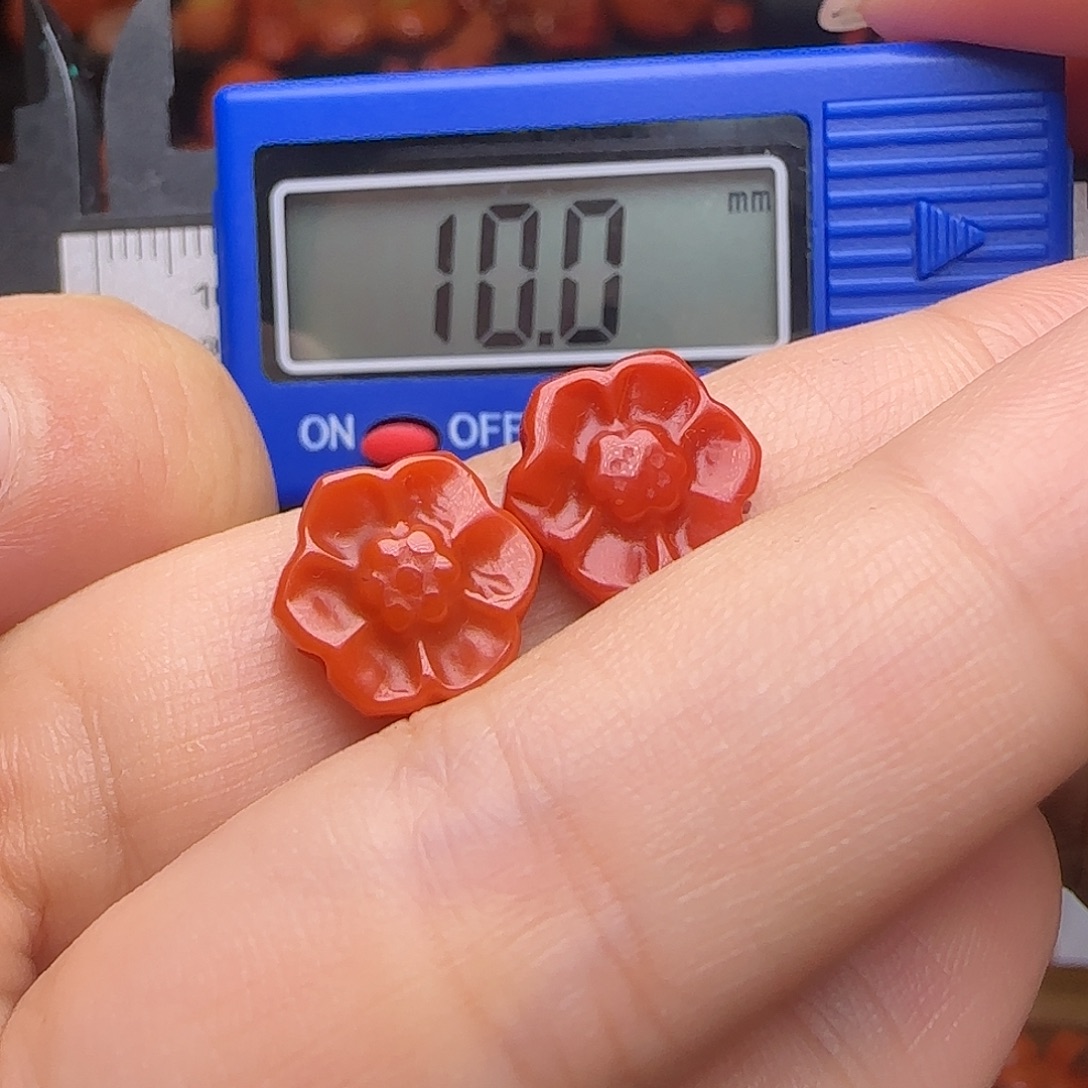 南红玛瑙未镶嵌颈饰