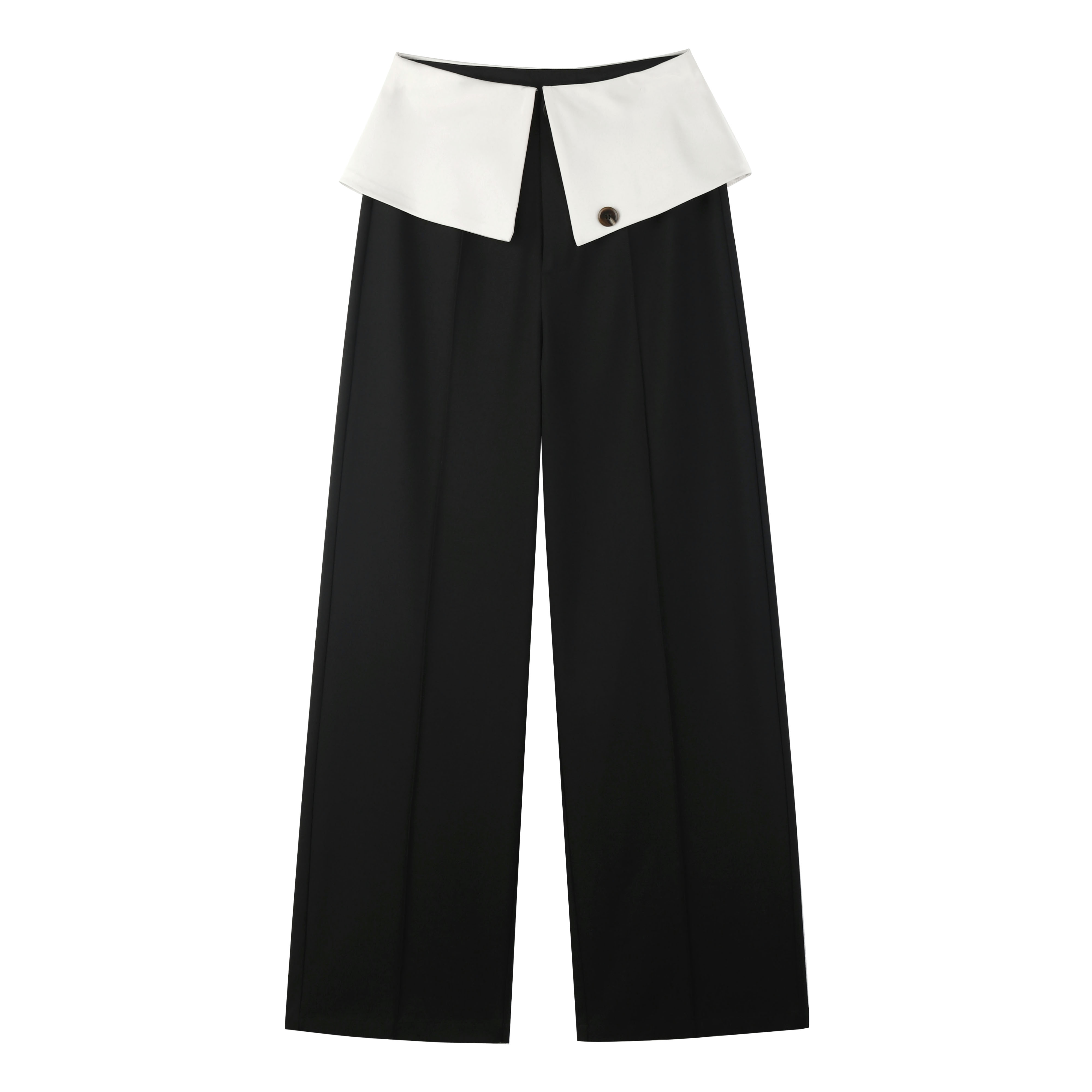 |​霁虹日晞​|春夏醋酸高设计款休闲直筒裤K1088