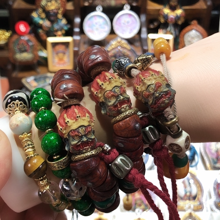 布艺大黑天手串手链