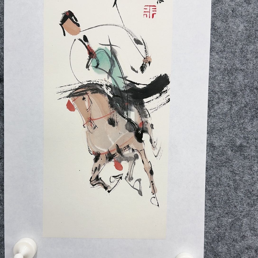 国画獨*園张一老师作品欣赏