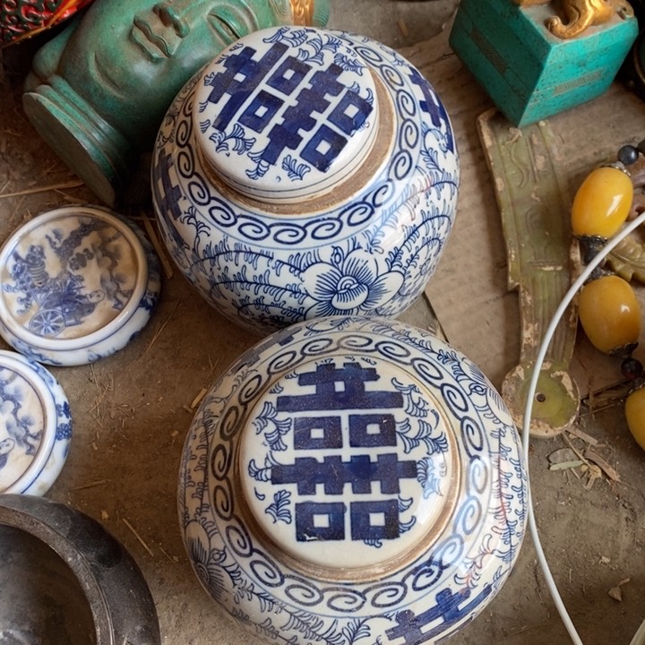 紫砂茶叶罐瓷器工艺品