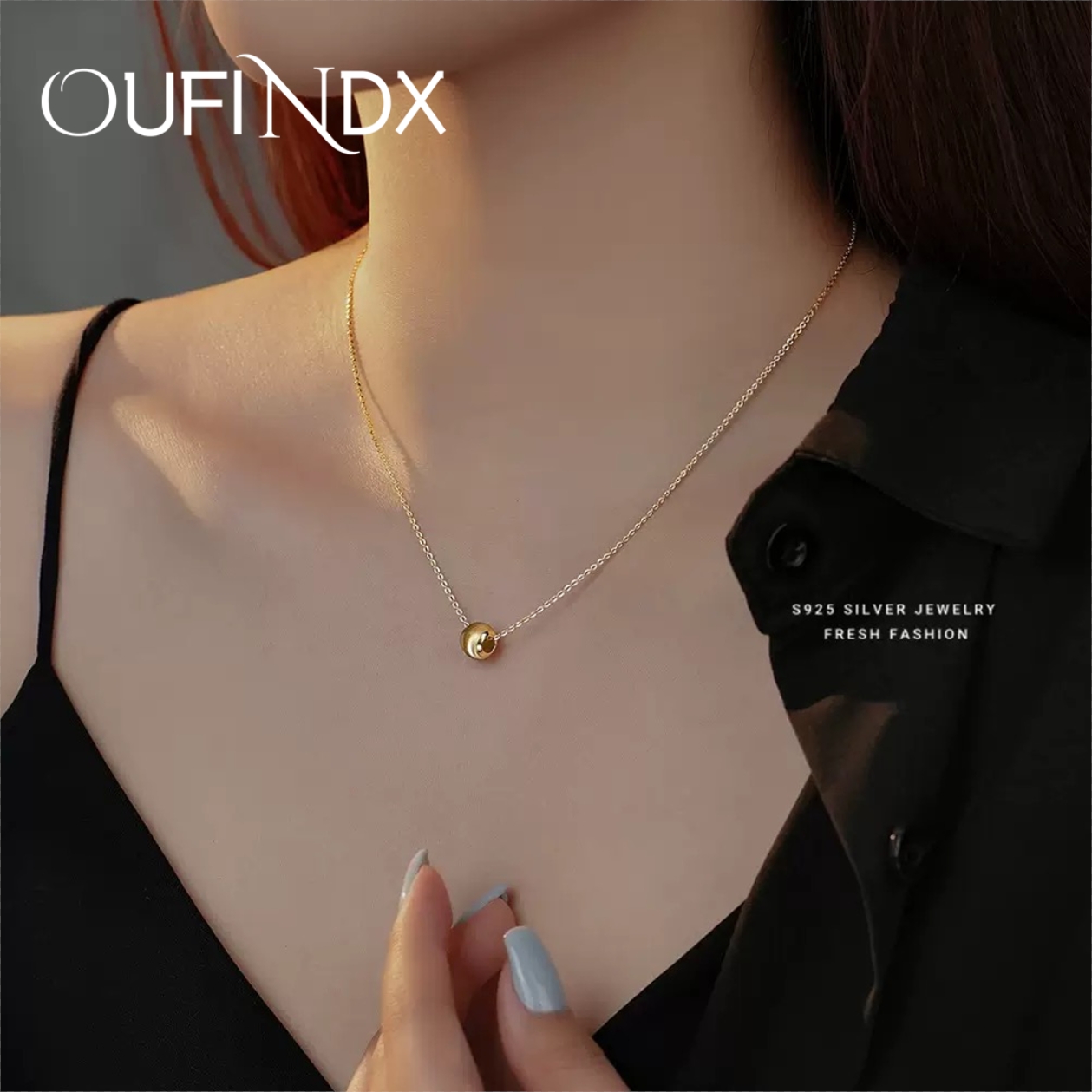 吊坠925银 KS 法★【猫眼CNC】设计师款项链~1032Y