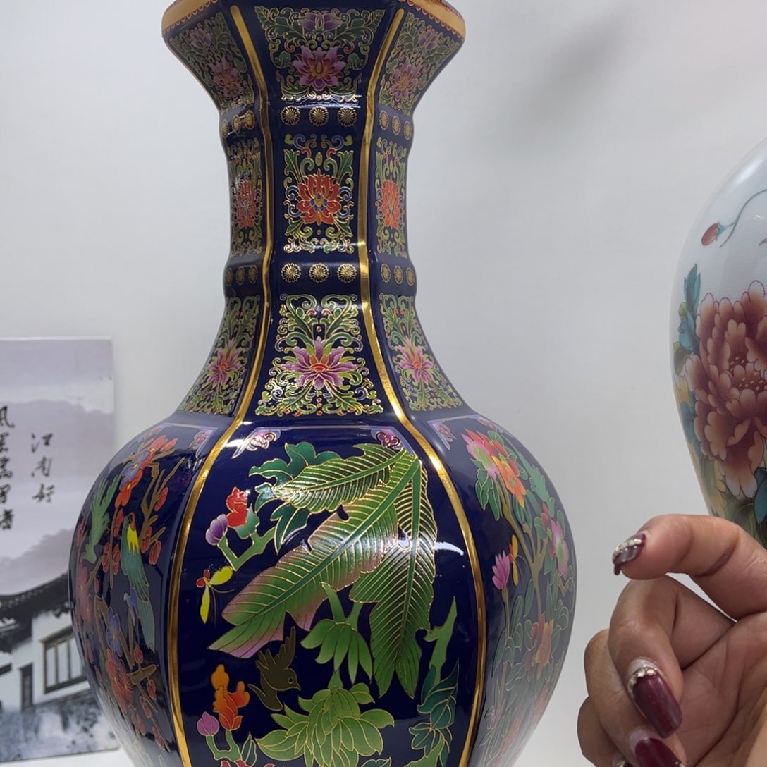 景德镇陶瓷花瓶摆件