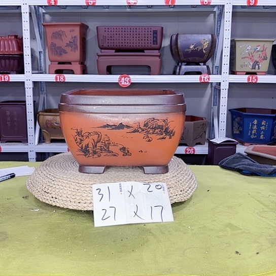 紫砂花盆宜兴紫砂厂