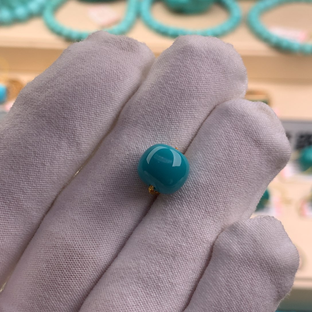 绿松石珠宝奇石未镶嵌9.5−8.1