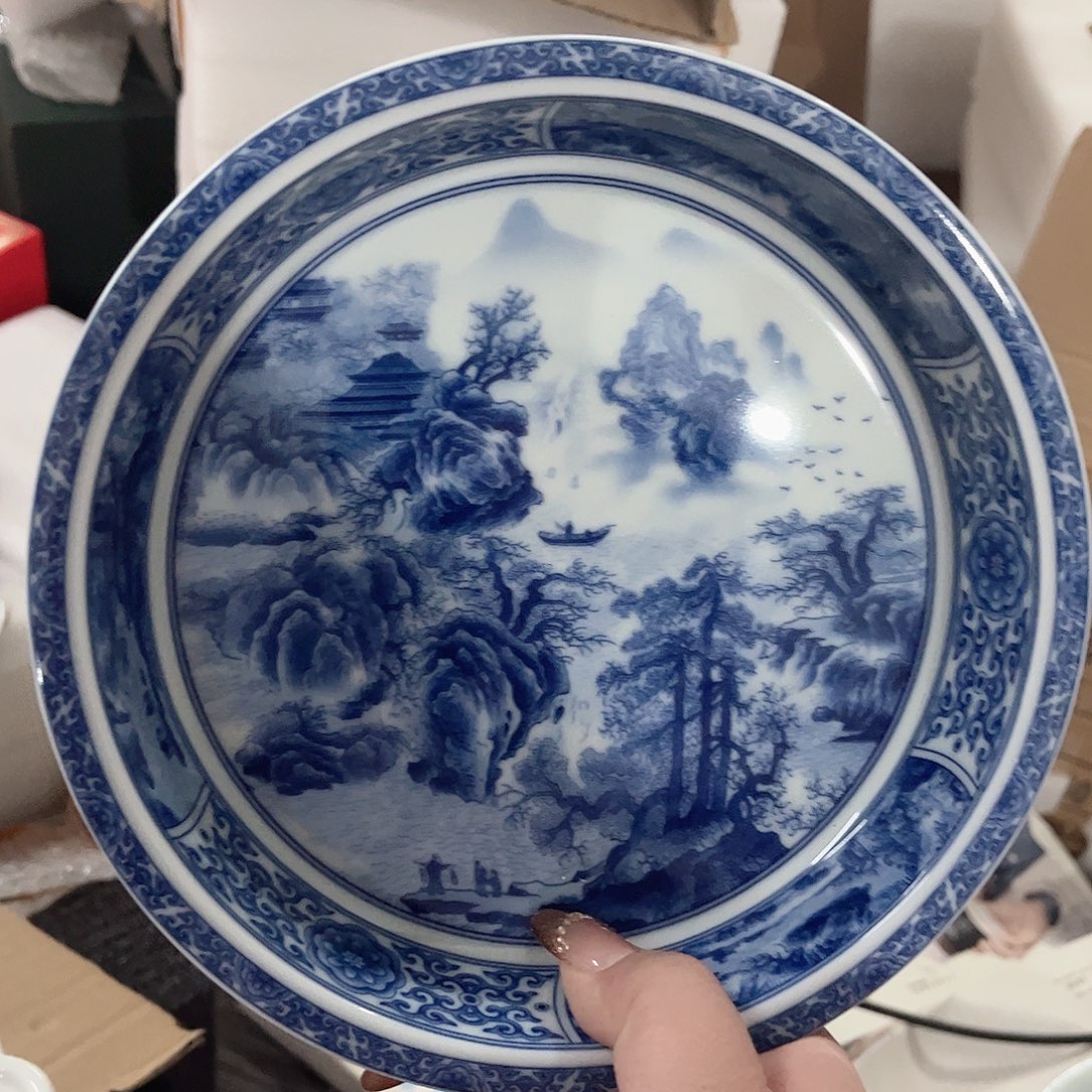瓷片景德镇陶瓷艺术品