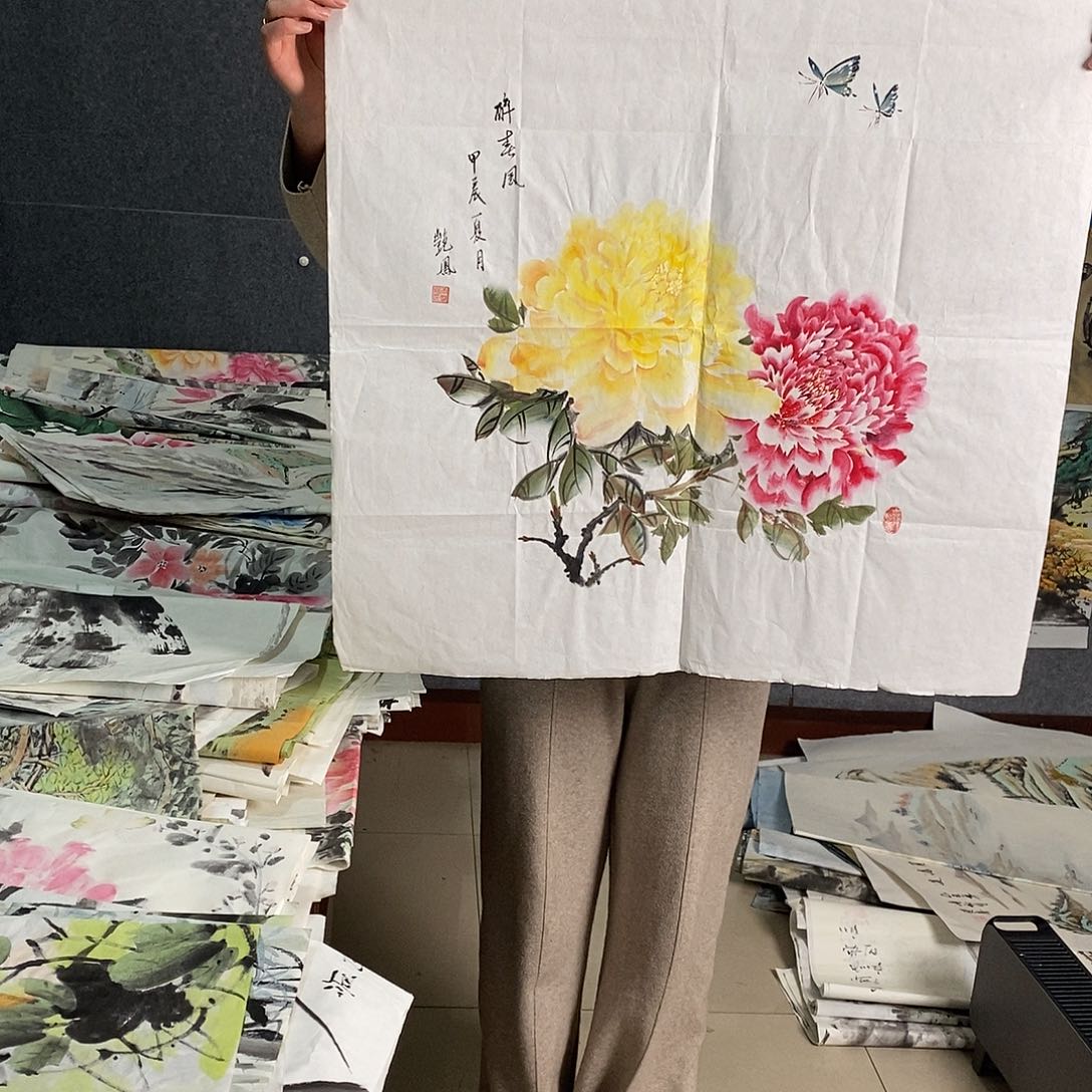 国画手写手绘国画作品146