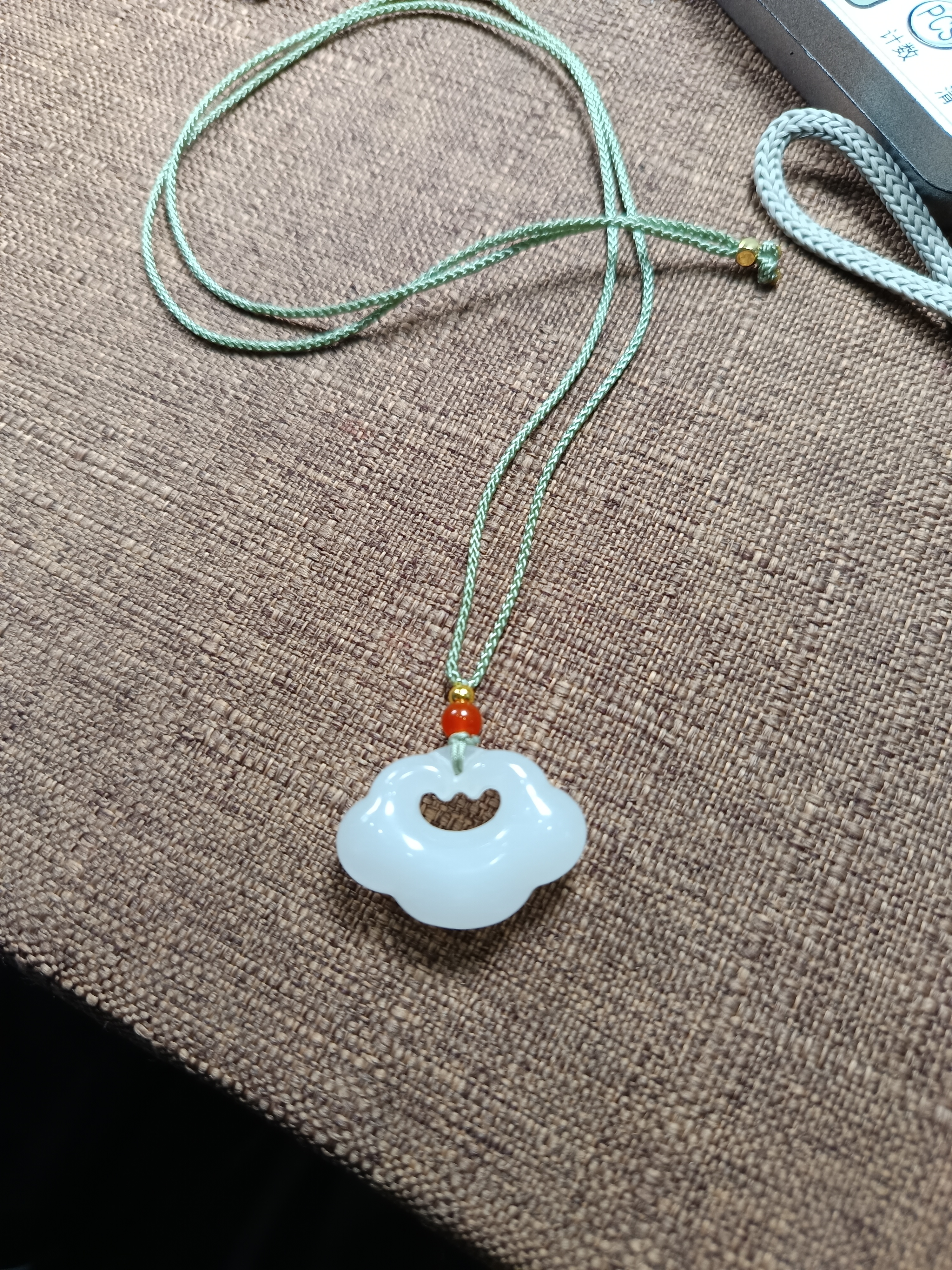 天山翠平安锁宝宝锁祥云锁